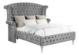 Deanna Gray 5-Piece Tufted California King Bedroom Set