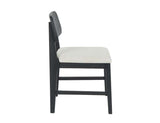 Deaven Black Upholstered Dining Chair Oak (Set of 2) by Classic Home at Eve Furniture