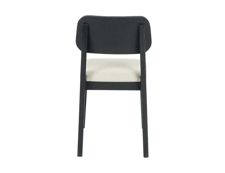 Deaven Black Upholstered Dining Chair Oak (Set of 2) by Classic Home at Eve Furniture