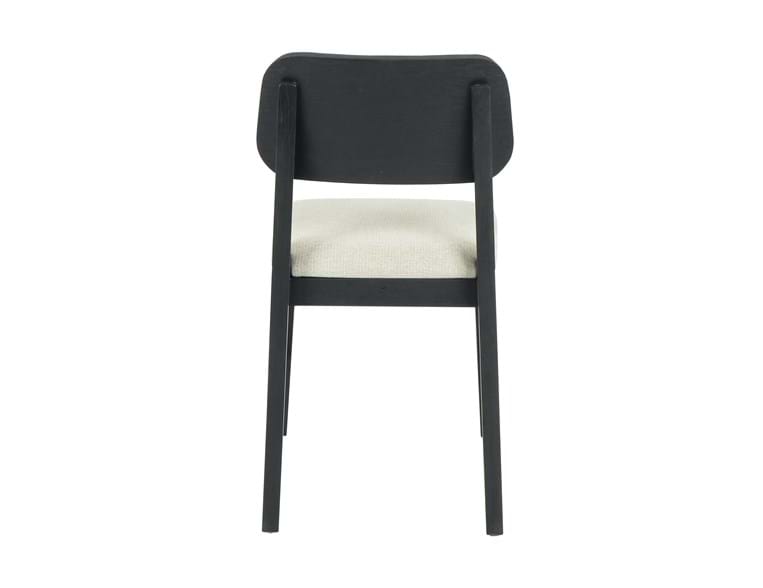 Deaven Black Upholstered Dining Chair Oak (Set of 2) by Classic Home at Eve Furniture