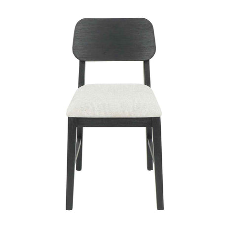Deaven Dining Chair Set of 2 - Black by Classic Home at Eve Furniture