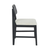Deaven Dining Chair Set of 2 - Black by Classic Home at Eve Furniture
