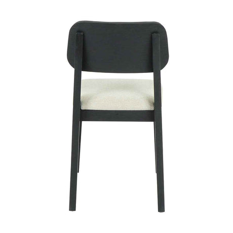 Deaven Dining Chair Set of 2 - Black by Classic Home at Eve Furniture