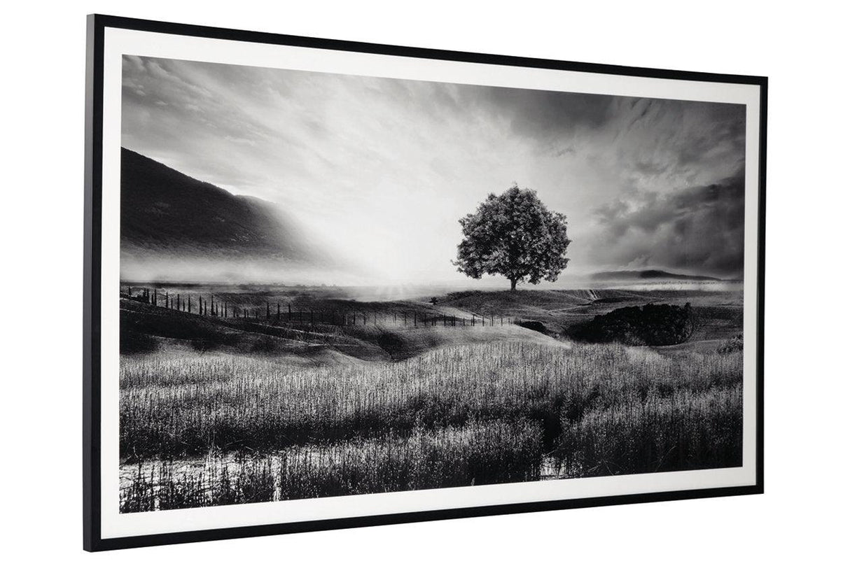 Deborland Black/White Wall Art by Ashley at Eve Furniture