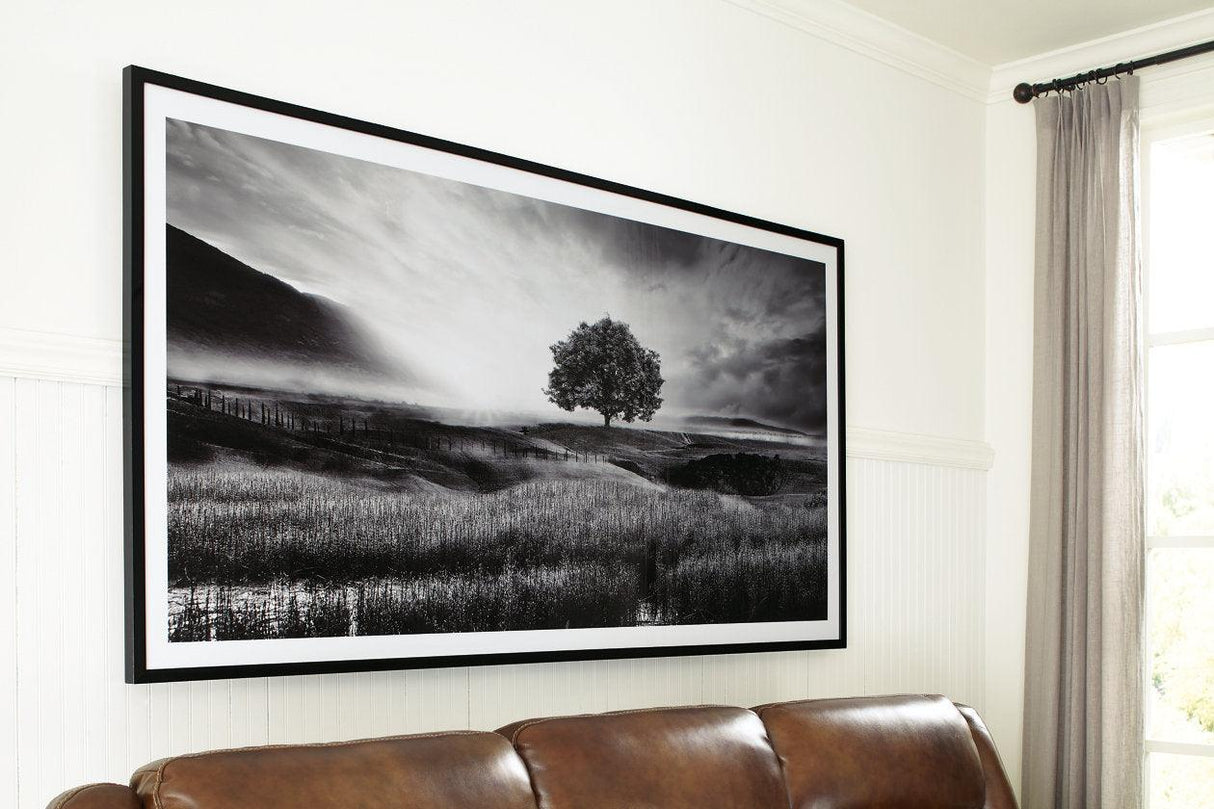 Deborland Black/White Wall Art by Ashley at Eve Furniture