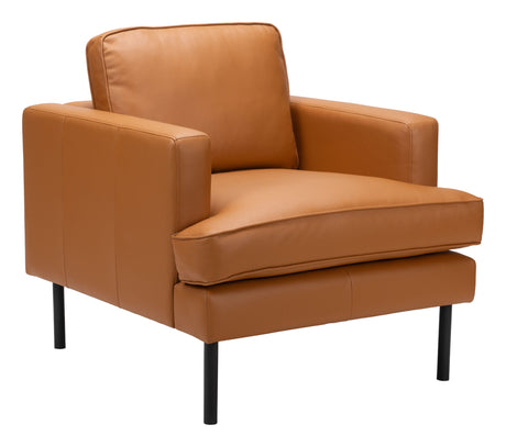 Decade Brown Armchair by Zuomod at Eve Furniture