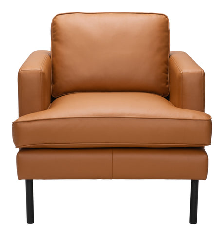 Decade Brown Armchair by Zuomod at Eve Furniture