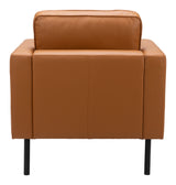 Decade Brown Armchair by Zuomod at Eve Furniture