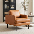 Decade Brown Armchair by Zuomod at Eve Furniture