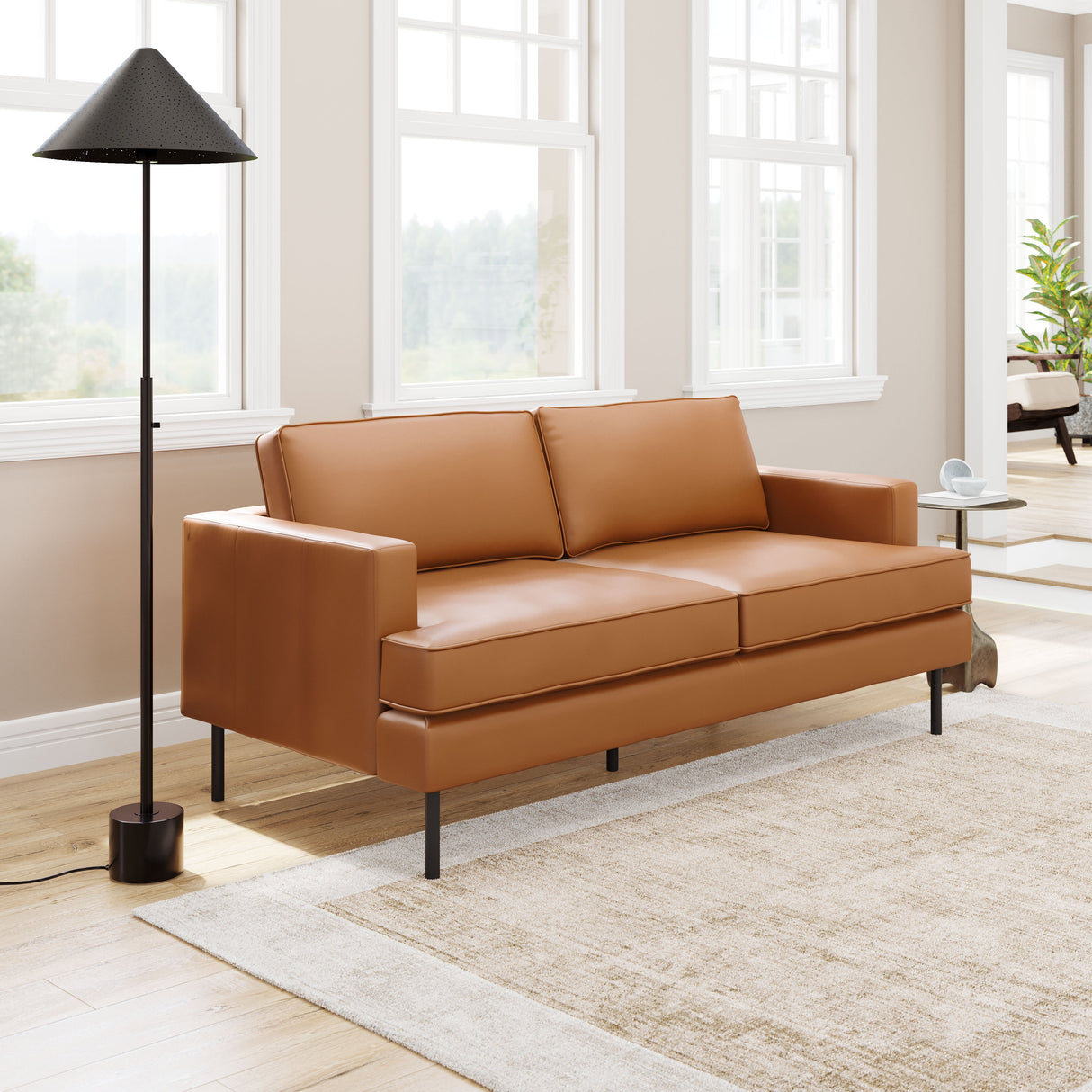 Decade Brown Sofa by Zuomod at Eve Furniture
