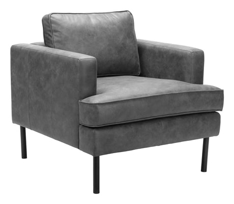 Decade Vintage Gray Armchair by Zuomod at Eve Furniture