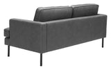 Decade Vintage Gray Sofa by Zuomod at Eve Furniture