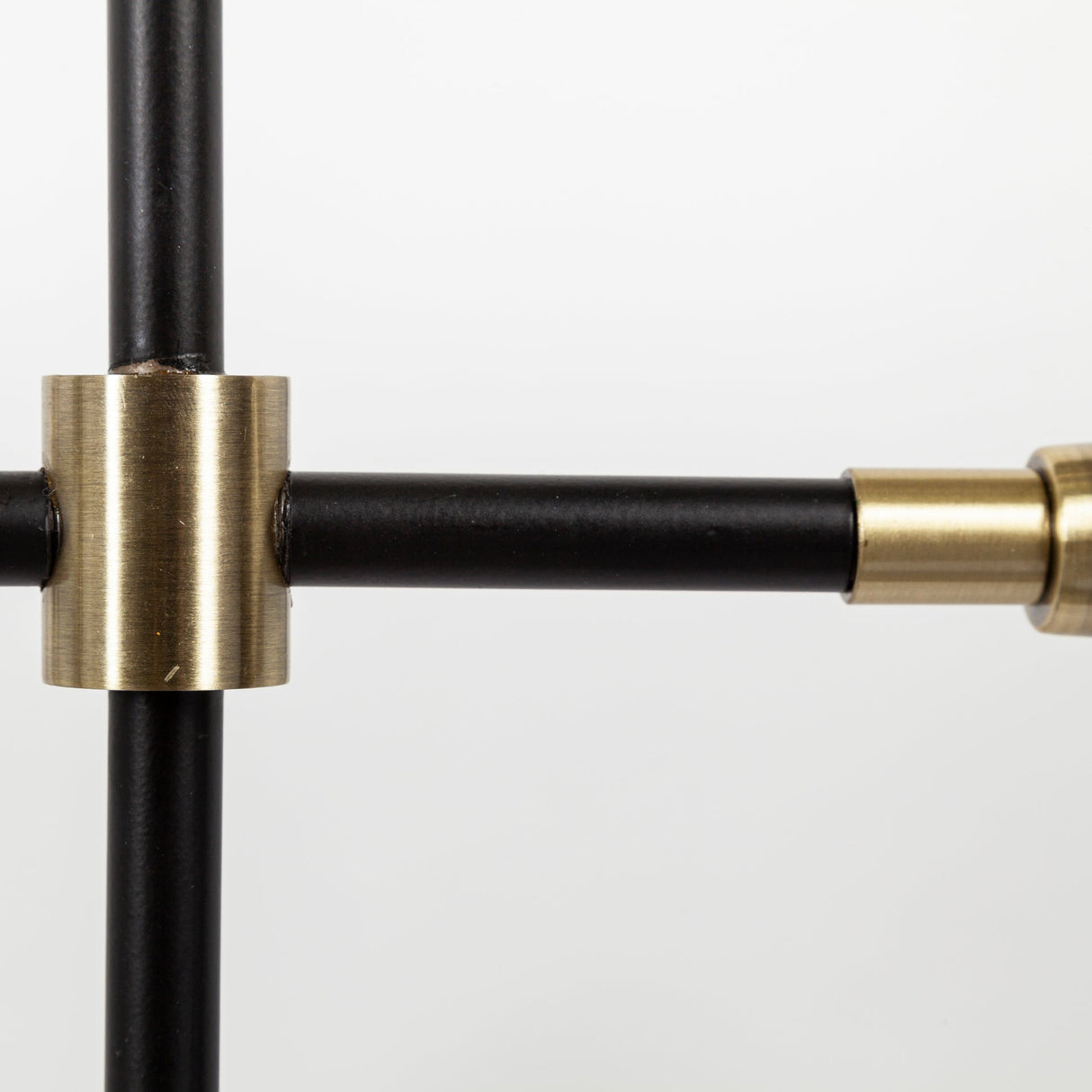 Decarlo II Black/Gold Metal Multi-Arm Thirteen Light Chandelier by Mercana at Eve Furniture