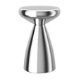 Decatur Side Table Silver by Zuomod at Eve Furniture