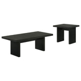 Decker Black 2-Piece Coffee and End Table Set by Coaster at Eve Furniture