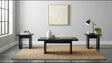 Decker Black 3-Piece Coffee and End Table Set by Coaster at Eve Furniture