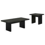 Decker Black 47-Inch Rectangular Cocktail Coffee Table by Coaster at Eve Furniture