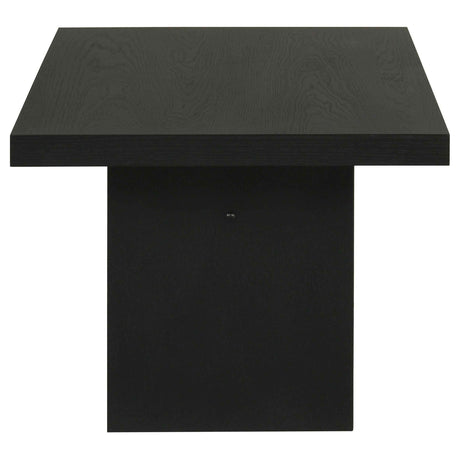 Decker Black 47-Inch Rectangular Cocktail Coffee Table by Coaster at Eve Furniture