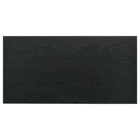 Decker Black 47-Inch Rectangular Cocktail Coffee Table by Coaster at Eve Furniture