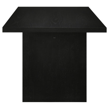Decker Black 7-Piece 82-inch Rectangular Dining Set by Coaster at Eve Furniture