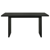 Decker Black 70-inch Rectangular Wood Counter Height Dining Table by Coaster at Eve Furniture