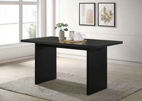 Decker Black 70-inch Rectangular Wood Counter Height Dining Table by Coaster at Eve Furniture