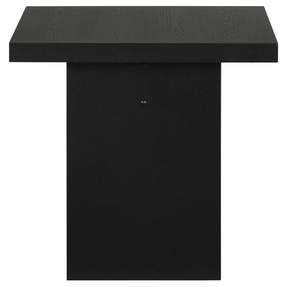 Decker Black Square Occasional Side End Table by Coaster at Eve Furniture