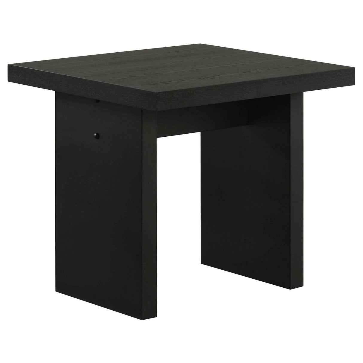 Decker Black Square Occasional Side End Table by Coaster at Eve Furniture