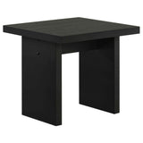 Decker Black Square Occasional Side End Table by Coaster at Eve Furniture