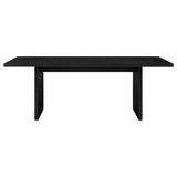 Decker Cream/Black 7-piece 82-inch Rectangular Dining Set by Coaster at Eve Furniture