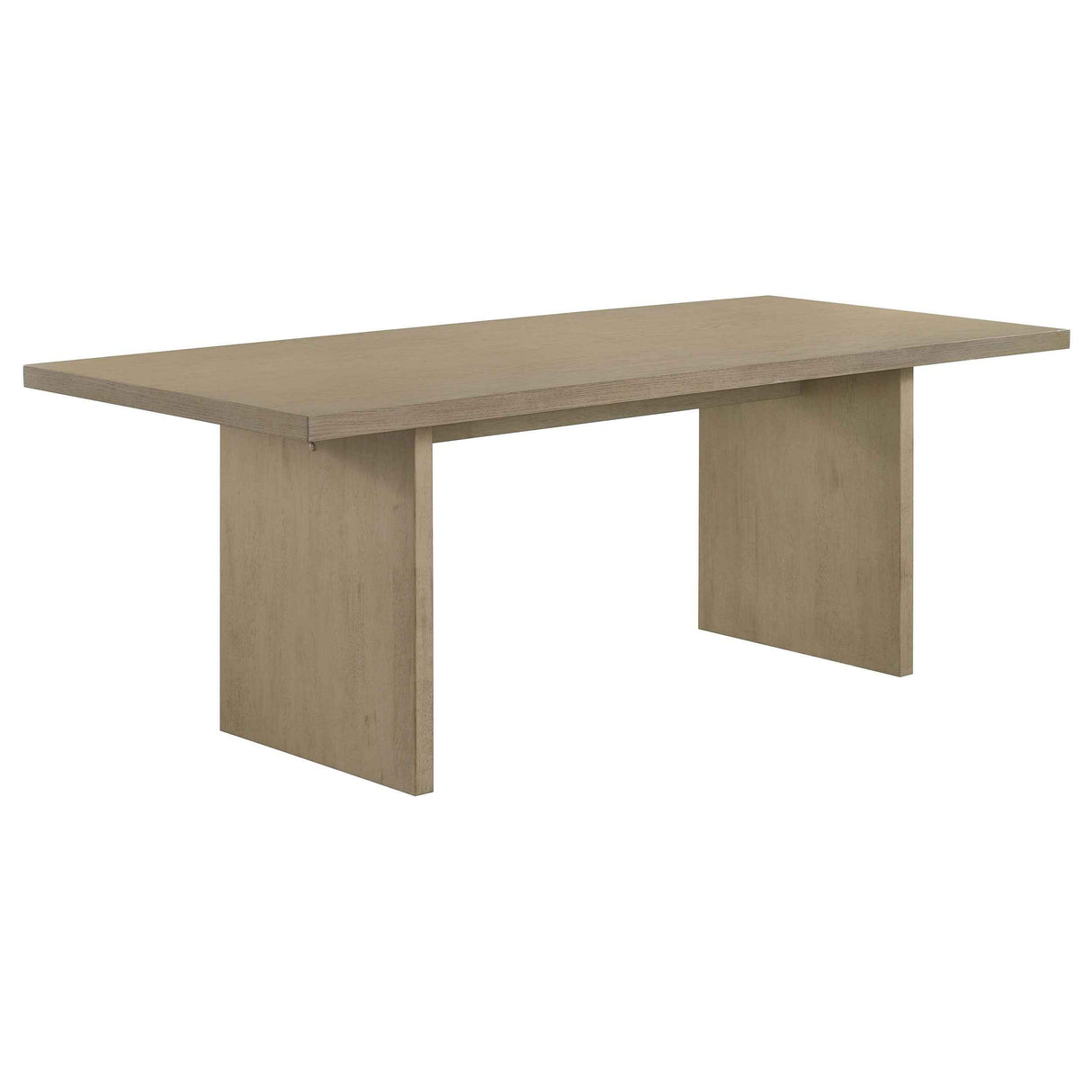 Decker Cream/Natural Oak 7-piece 82-inch Rectangular Dining Set by Coaster at Eve Furniture
