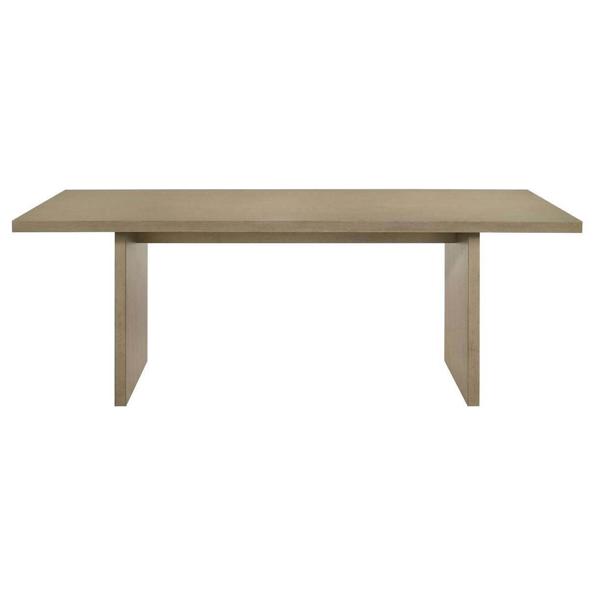 Decker Cream/Natural Oak 7-piece 82-inch Rectangular Dining Set by Coaster at Eve Furniture