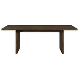 Decker Cream/Walnut 7-piece 82-inch Rectangular Dining Set by Coaster at Eve Furniture