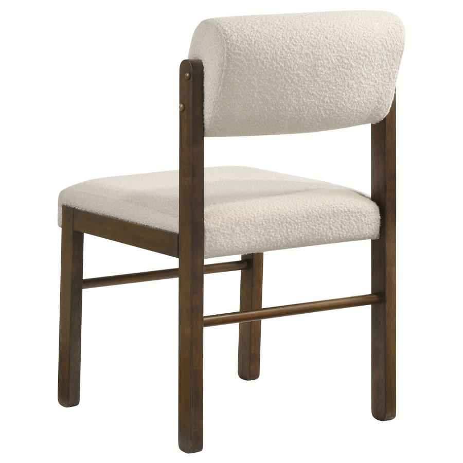 Decker Cream/Walnut 7-piece 82-inch Rectangular Dining Set by Coaster at Eve Furniture