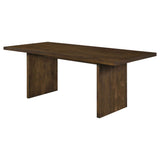 Decker Dark Walnut 82-inch Rectangular Wood Dining Table by Coaster at Eve Furniture