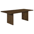 Decker Dark Walnut 82-inch Rectangular Wood Dining Table by Coaster at Eve Furniture