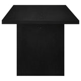 Decker Grey/Black 7-piece 82-inch Rectangular Dining Set by Coaster at Eve Furniture