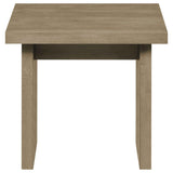 Decker Natural Oak 2-Piece Coffee and End Table Set by Coaster at Eve Furniture