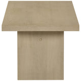Decker Natural Oak 2-Piece Coffee and End Table Set by Coaster at Eve Furniture