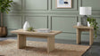 Decker Natural Oak 2-Piece Coffee and End Table Set by Coaster at Eve Furniture