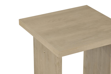 Decker Natural Oak 3-Piece Coffee and End Table Set by Coaster at Eve Furniture