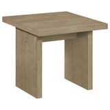 Decker Natural Oak 3-Piece Coffee and End Table Set by Coaster at Eve Furniture
