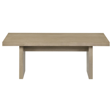 Decker Natural Oak 3-Piece Coffee and End Table Set by Coaster at Eve Furniture