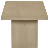 Decker Natural Oak 3-Piece Coffee and End Table Set by Coaster at Eve Furniture