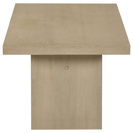 Decker Natural Oak 3-Piece Coffee and End Table Set by Coaster at Eve Furniture