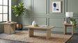 Decker Natural Oak 3-Piece Coffee and End Table Set by Coaster at Eve Furniture