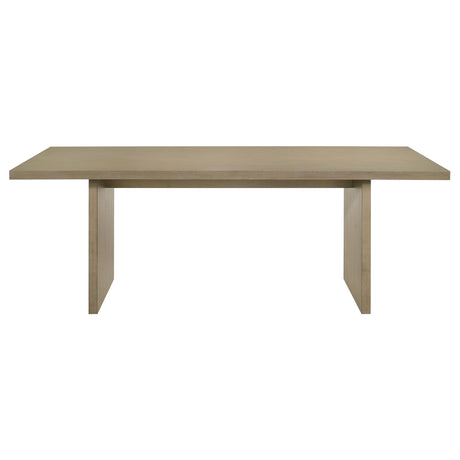 Decker Natural Oak 82-inch Rectangular Wood Dining Table by Coaster at Eve Furniture