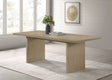 Decker Natural Oak 82-inch Rectangular Wood Dining Table by Coaster at Eve Furniture