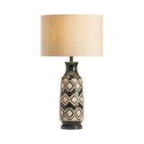 Decker Tan/Gold Table Lamp (Set of 2) by Crestview at Eve Furniture