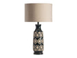 Decker Tan/Gold Table Lamp (Set of 2) by Crestview at Eve Furniture